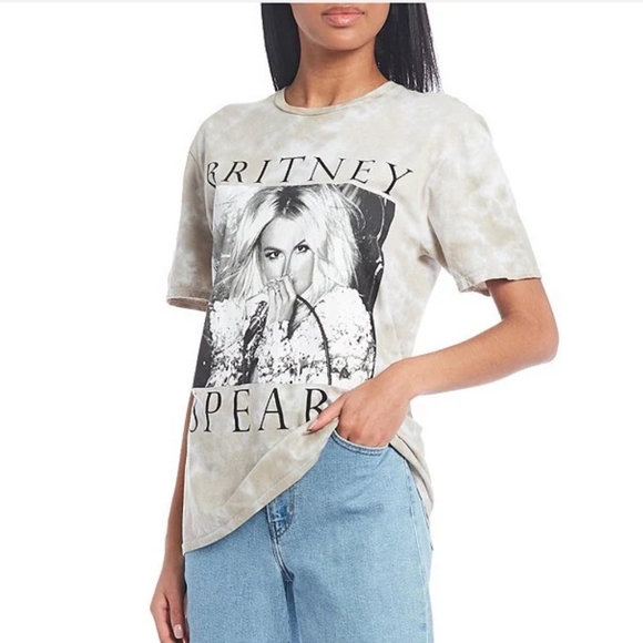 Brittney Spears Tops - Women's Brittney Spears Tie-Dye T-shirt